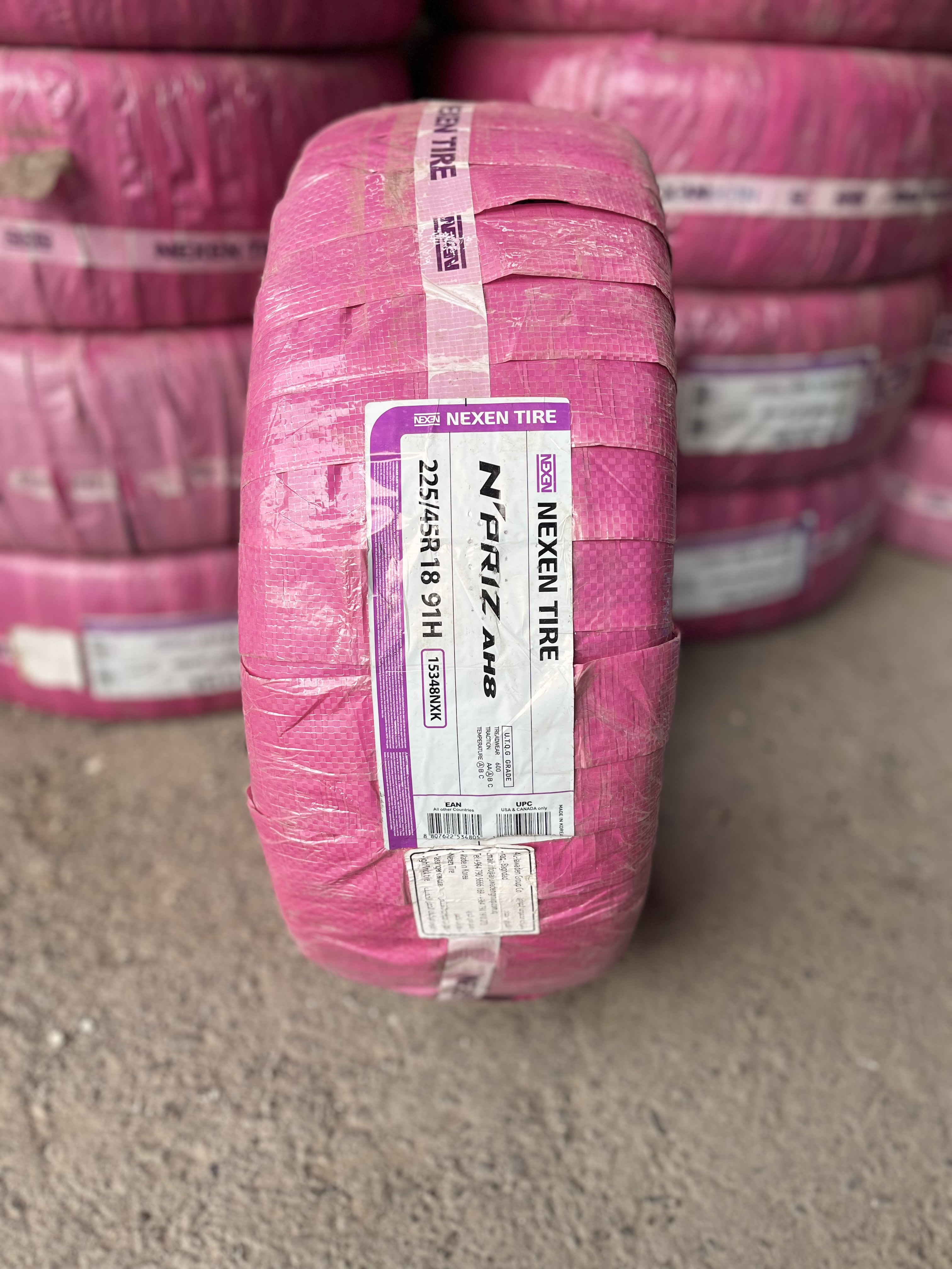 لاستیک نکسن 225/45R18 N Prize AH8 91H
