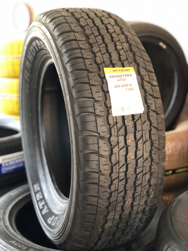 لاستیک دانلوپ 285/60R18 116V GRANDTREK AT22