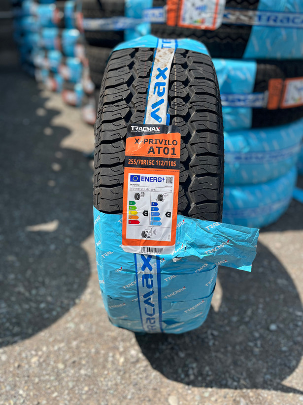 لاستیک ترک مکس 255/70R15 C 110S X PRIVILO AT01