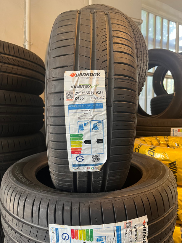 لاستیک هانکوک 205/55R16 91H kinergy eco 2 k435