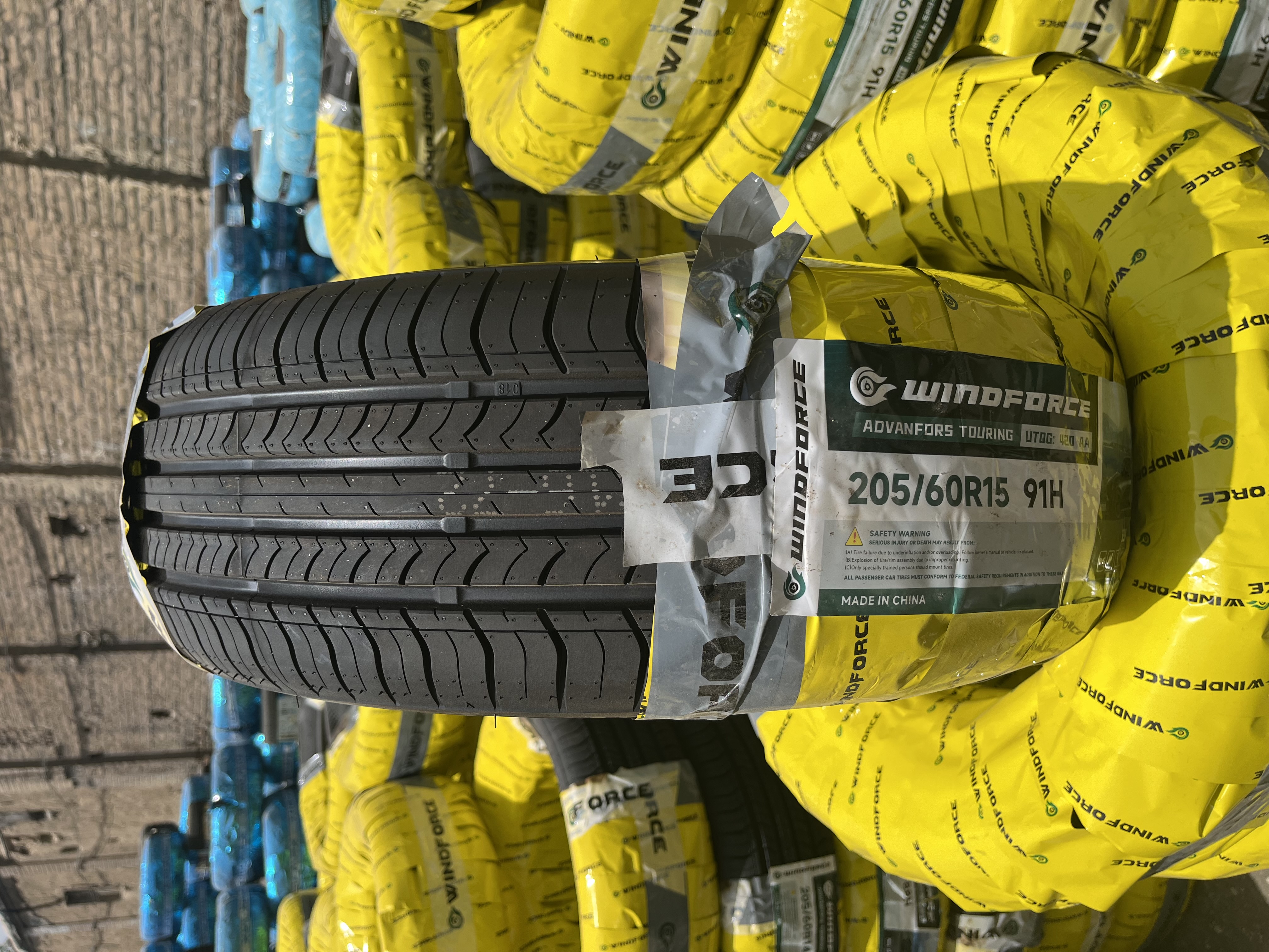 لاستیک ویندفورس 205/60R15 advanfors 91H