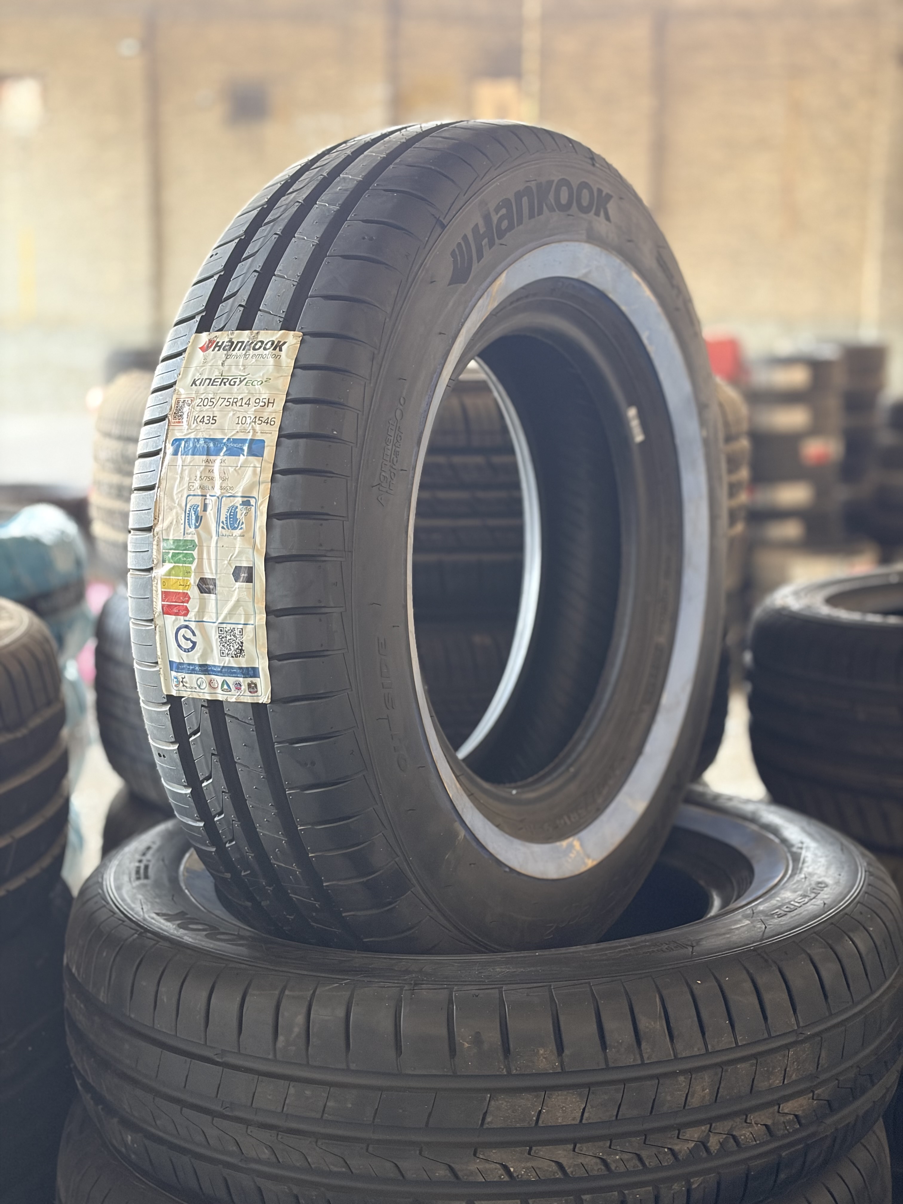 لاستیک هانکوک 205/75R14 95H kinergy eco2 k435
